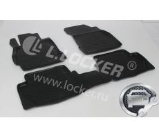 Коврики в салон Mazda 2 (08-) полиуретан, L.LOCKER